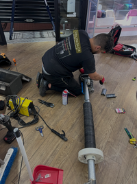 instalando un eje sencillo